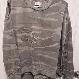Altar'd State Gray Camouflage Women's Sweatshirt